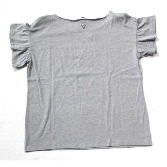 NWT Victoria's Secret Ruffle Graphic Tee Angel Spa - Picture 4 of 6